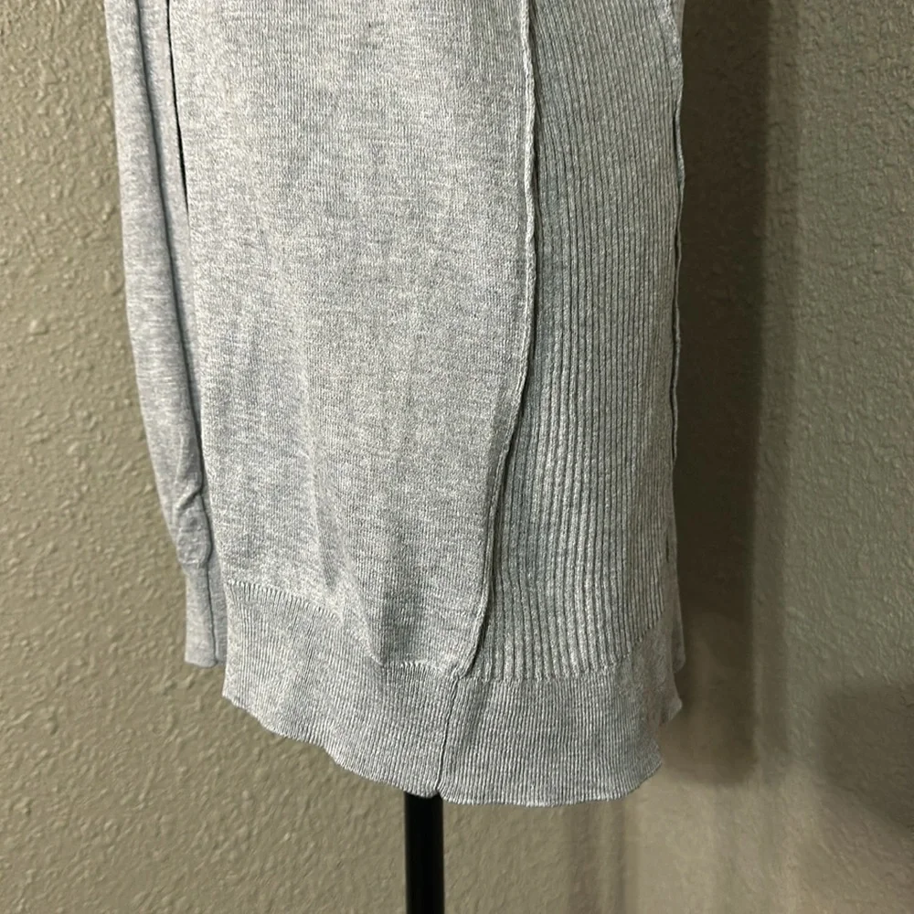 NWOT Love Ellie Cardigan w/ Ribbed Detail‎ - Gray